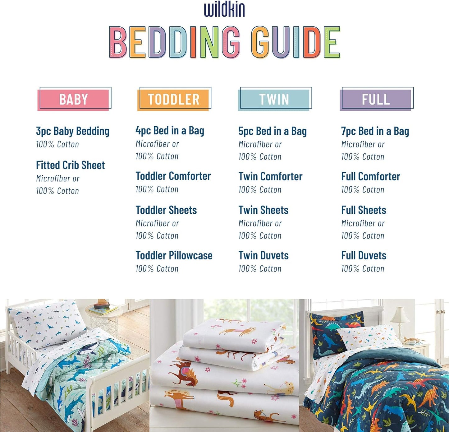 Kids Cotton Twin Comforter Set – Lightweight, Fits Twin Mattress, One Pillow Shams Included - Dinosaur Land