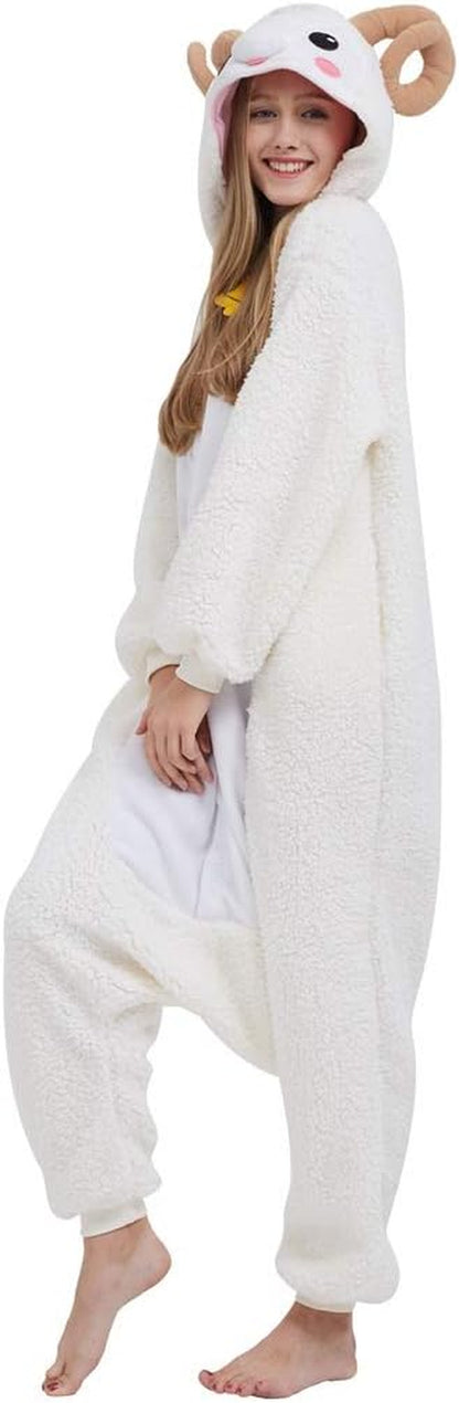 Adult Onesie Animal Halloween Cosplay Costume One Piece Pajamas for Women and Men