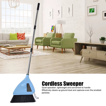 2 in 1 Vacuum Broom 2 in 1 Vacuum Sweeper USB Charging Cordless Vacuum Broom Cleaner for Household Bedroom USB Vacuum Sweeper